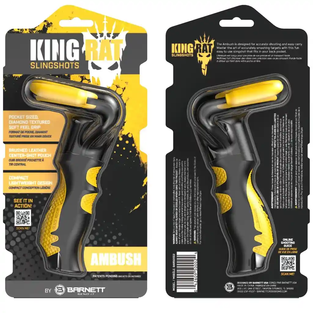 Honda Barnett Ambush King Rat Amarilla En Blister Sellado