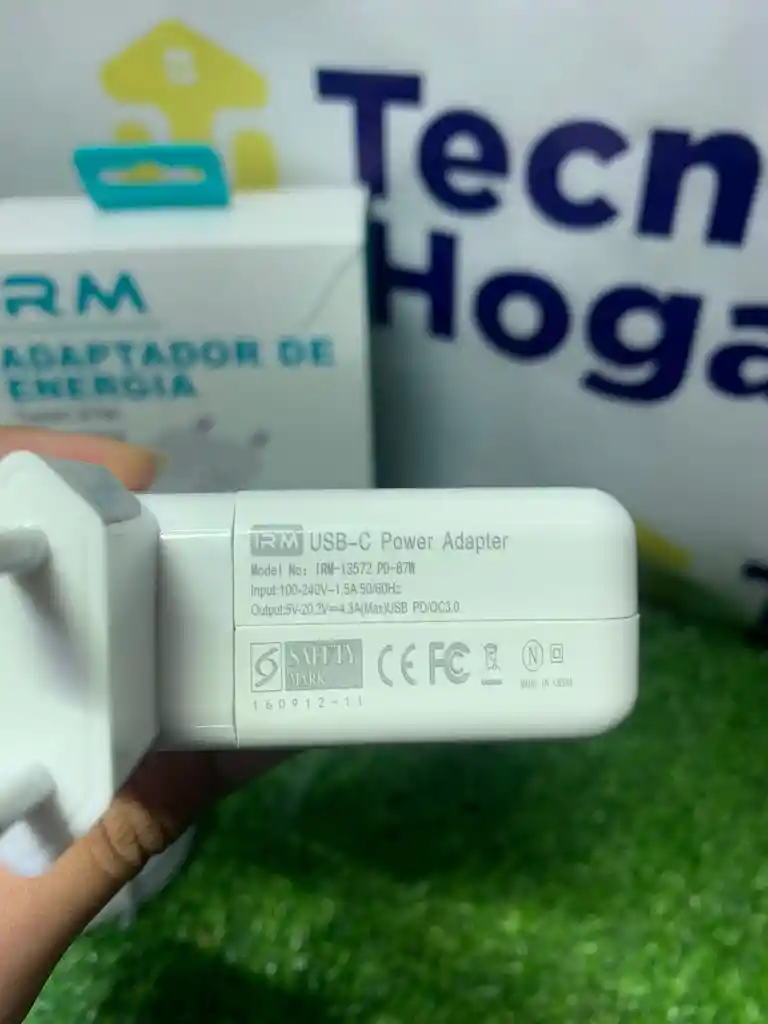 Cargador Adaptador De Energia Tipo C 87w Para Notebook