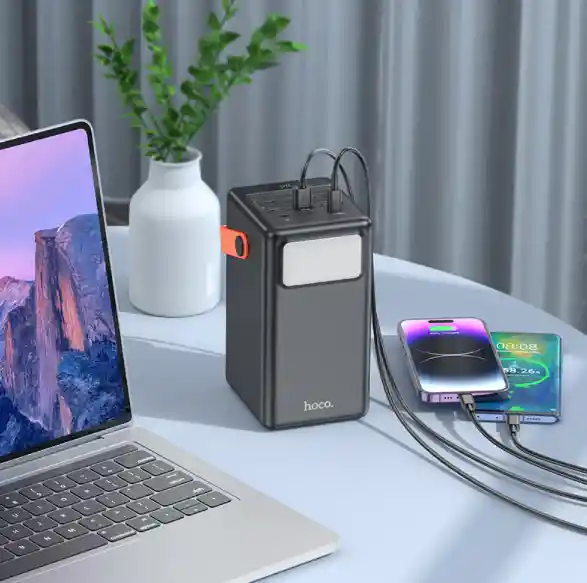 Batería Externa 100,000 Mah Hoco J142 Surpass 22,5 W + Pd20 W