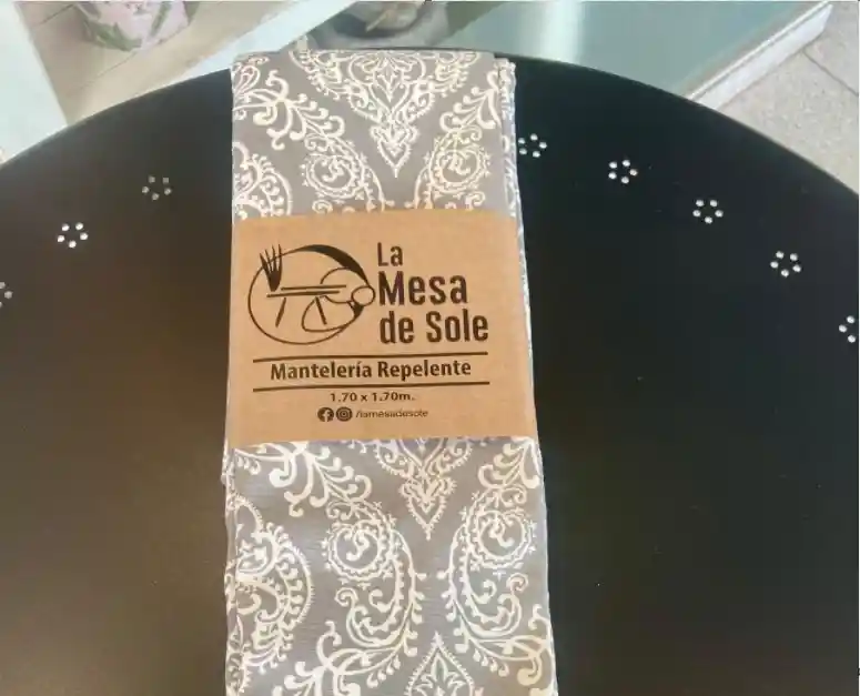 Mantel Circular 1,70 Diseño 4