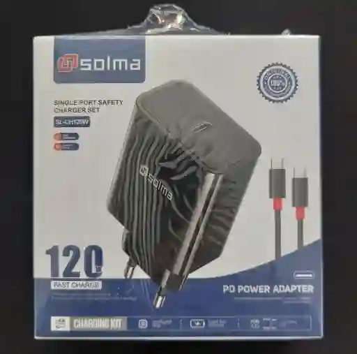 Cargador Solma Tipo C De 120w