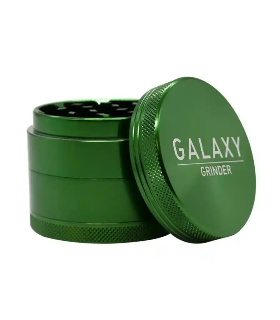 Moledor Galaxy Grinder 55mm Aluminio 4 Partes (green)