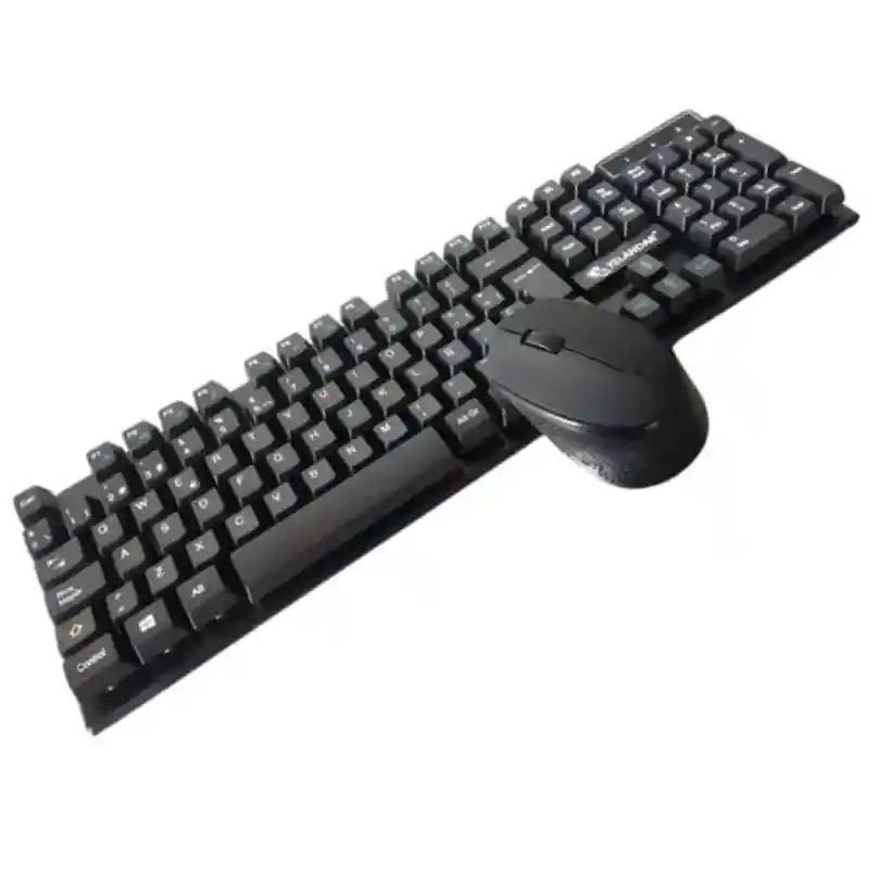 Teclado Mas Mouse Con Cable