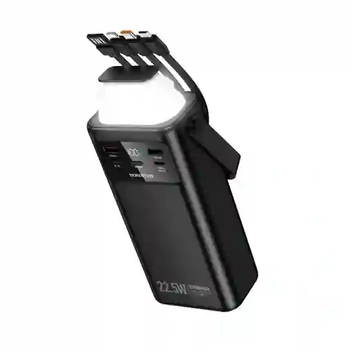 Batería Externa Para Móvil Borofone Bj65a 50,000 Mah Con Linterna 