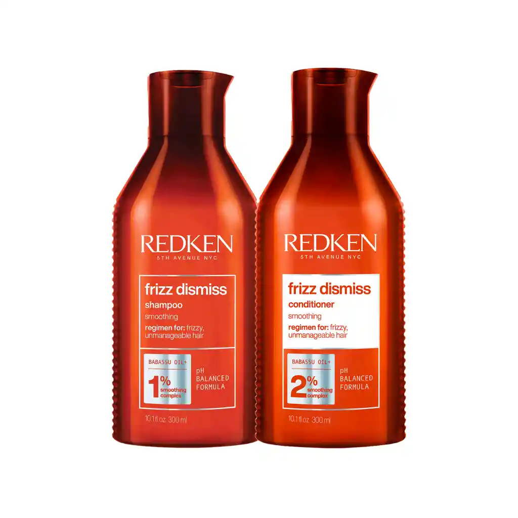 Pack Frizz Dismiss Redken Shampoo + Acondicionador 300 Ml