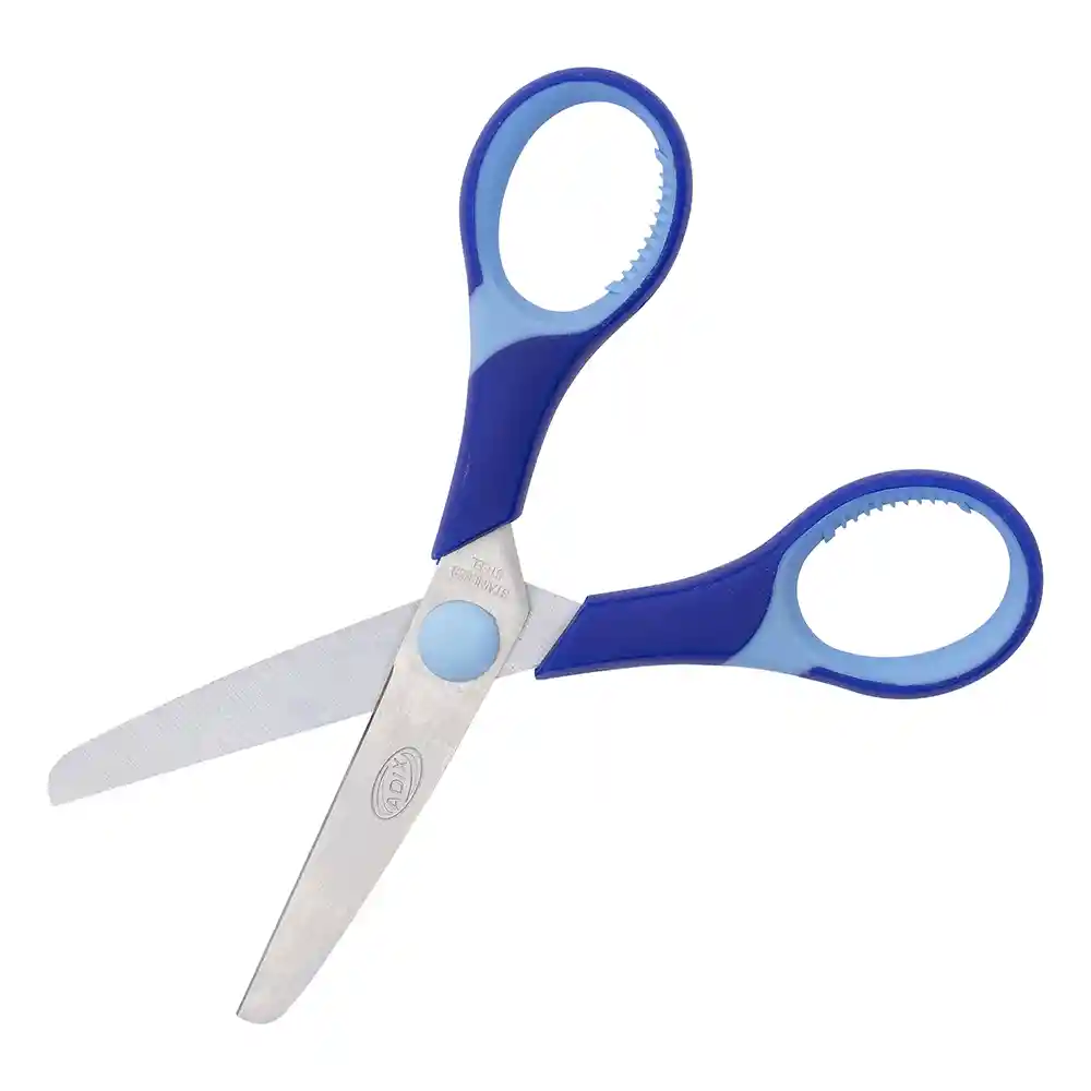 Tijera Escolar 13cm Azul (054) Adix