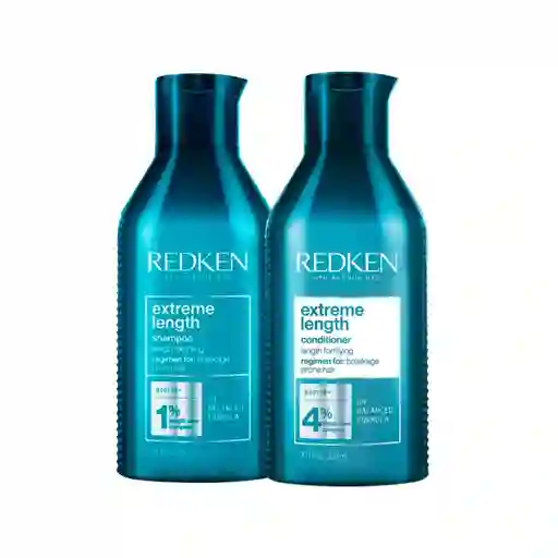 Pack Extreme Length Redken Shampoo + Acondicionador 300 Ml