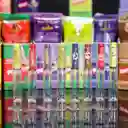 Pipa De Vidrio Hitter Honeypuff + Filtros Sabor Russian Cream