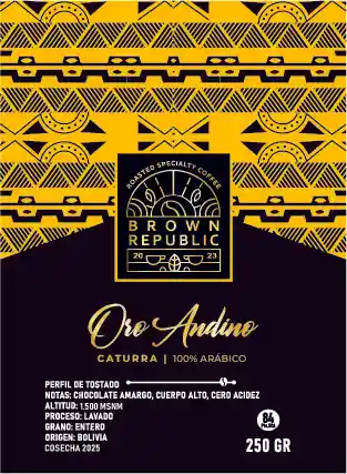 Oro Andino Caturra Café De Especialidad Grano