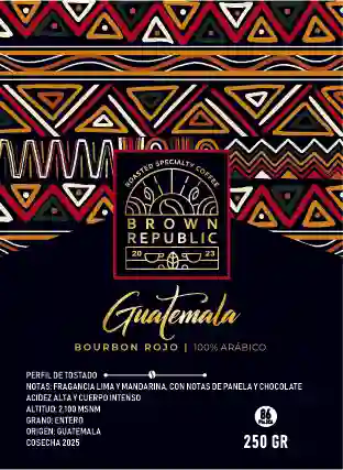 Guatemala Bourbon Rojo Café De Especialidad Grano