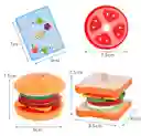 Hamburguesa O Sandwich De Didáctico Montessori