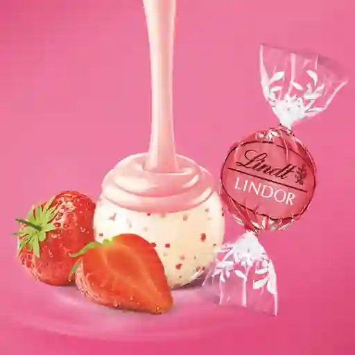 Lindor Blanco Morango Y Crema
