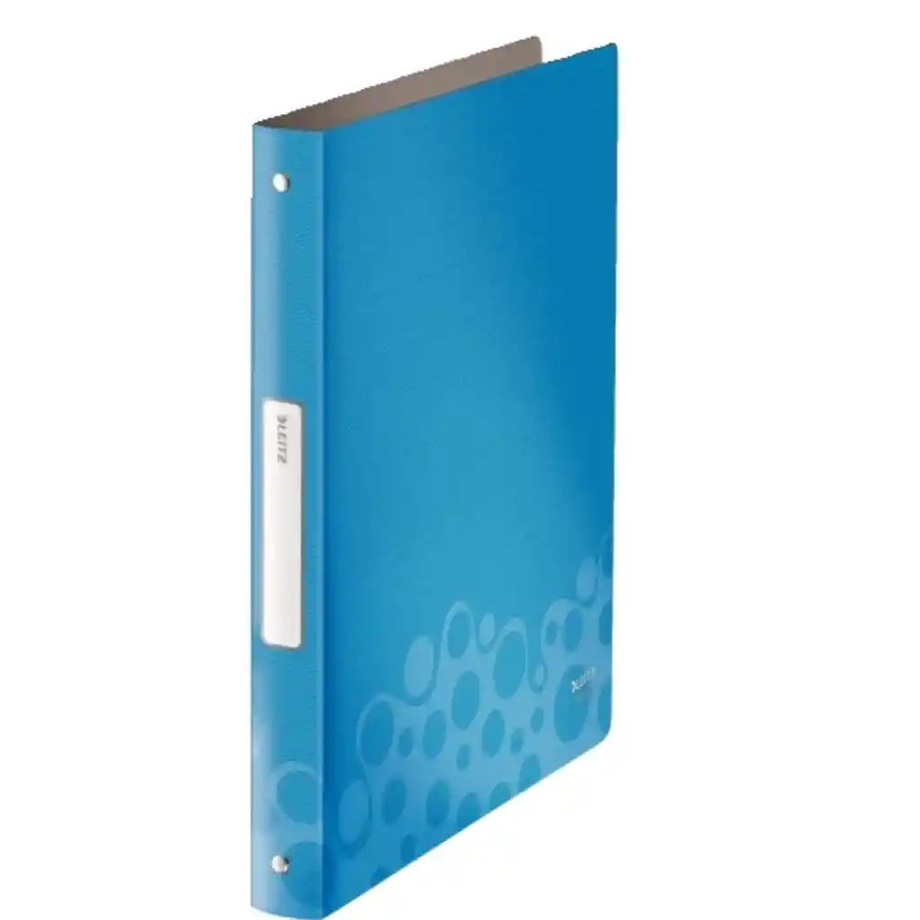 Archivador Plastico 4 Anillos A4 Azul Bebop Leitz