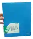 Archivador Plastico 4 Anillos A4 Azul Bebop Leitz