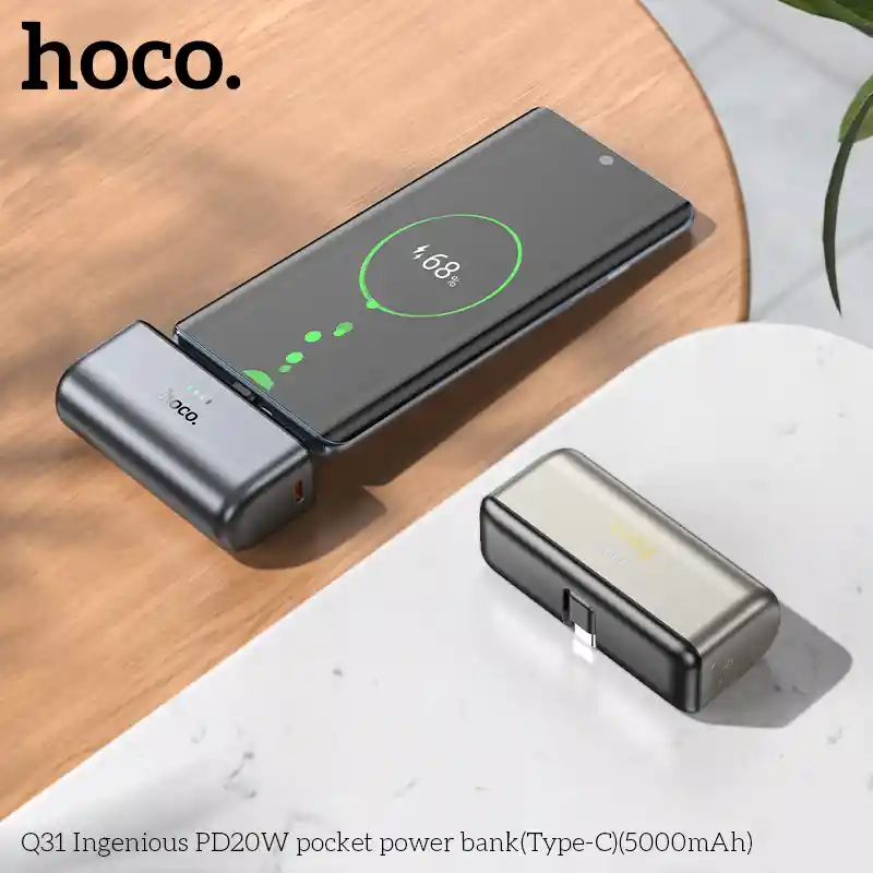Power Bank De 5000han Hoco Entrada Ip Q31