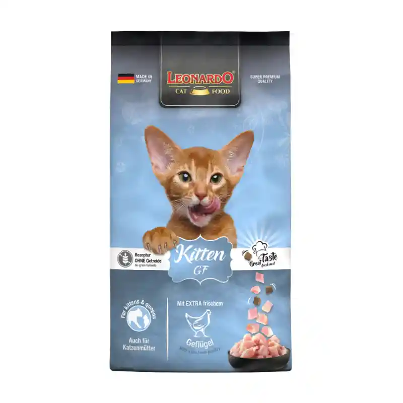 Alimento Gato Leonardo Kitten Grain Free 1.8kg