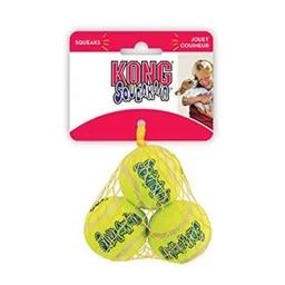 Juguete Perro Kong Ball Air 3x Con Sonido Small