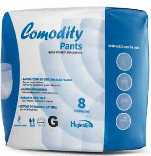 Calzones Comodity Pants G X 8 Un