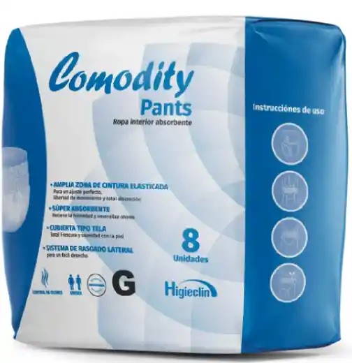 Calzones Comodity Pants G X 8 Un
