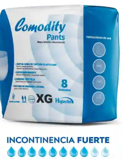 Calzones Comodity Pants Xg X 8 Un
