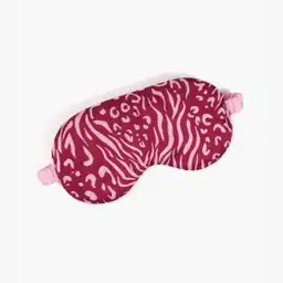 Antifaz Para Dormir Dreamy Animal Print Rosado