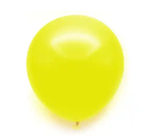 Globo X 25 Unid Amarillo