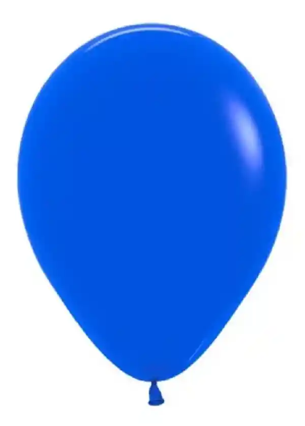 Globo X 25 Unid Azul