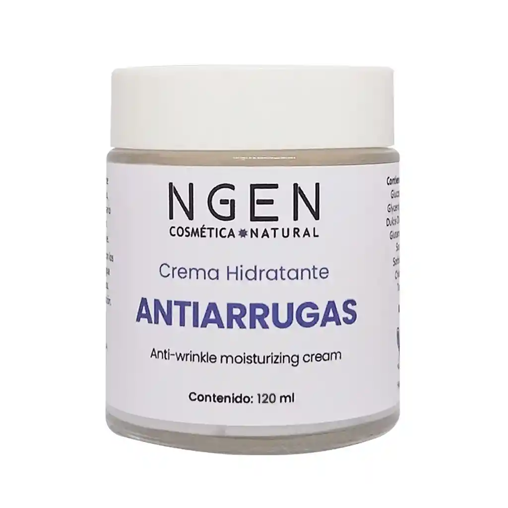 Crema Antiarrugas Con Ácido Hialurónico 120 Ml