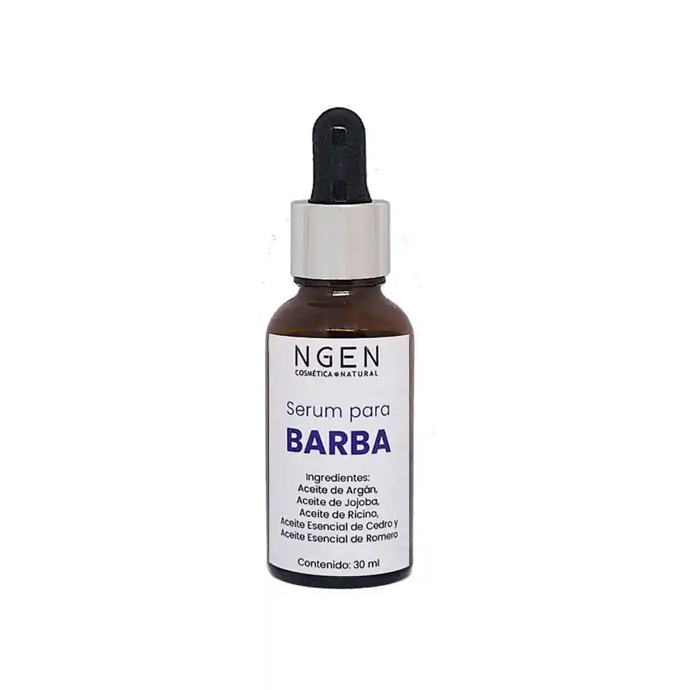 Serum Para Barba Natural 30 Ml
