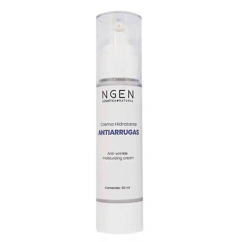 Crema Antiarrugas Con Ácido Hialurónico 50 Ml