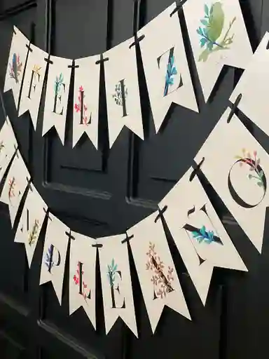 Guirnalda Pearl · Feliz Cumpleaños