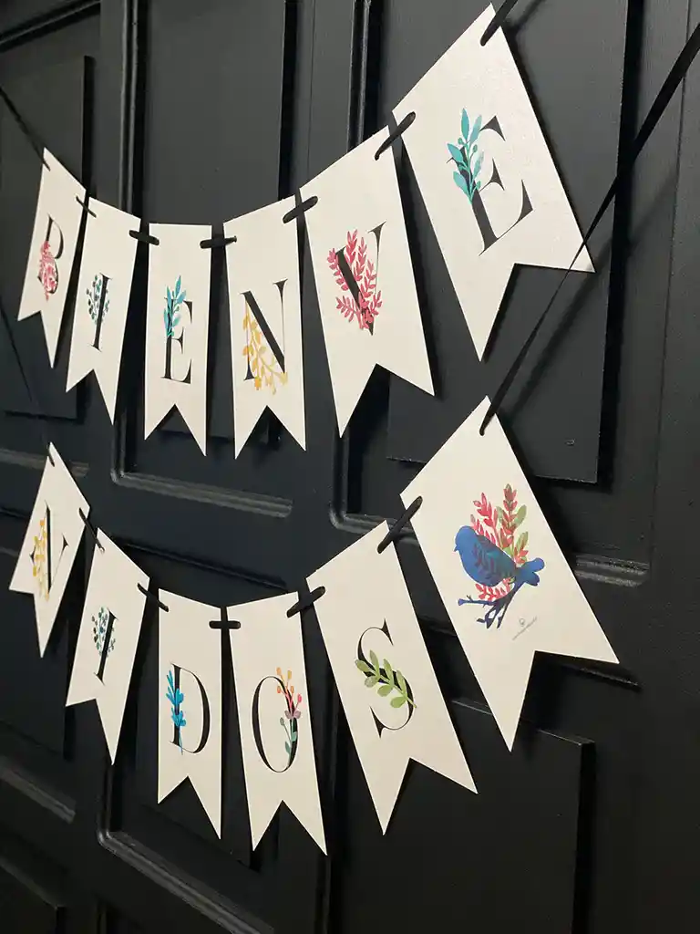 Guirnalda Pearl · Bienvenidos