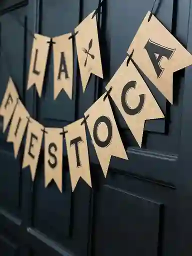 Guirnalda Kraft · La Fiestoca