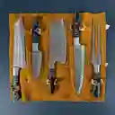 Set Cuchillo Damasco Chaltén