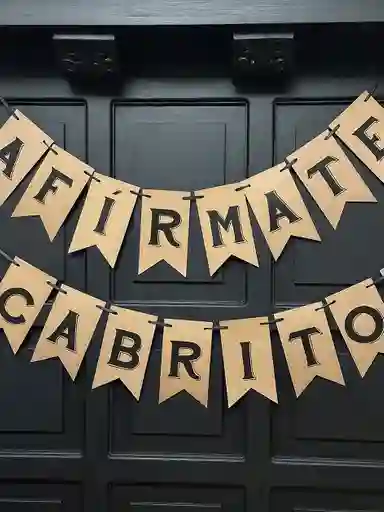 Guirnalda Kraft · Afírmate Cabrito