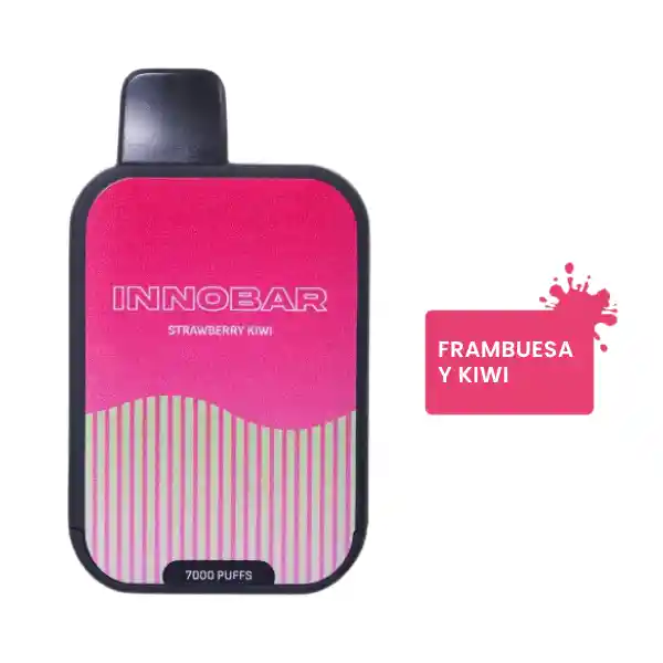 Vaporizador Innobar Strawberry Kiwi 7000puffs.