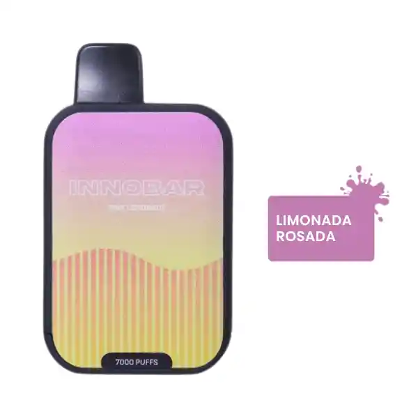 Vaporizador Innobar Pink Lemonade 7000puffs.