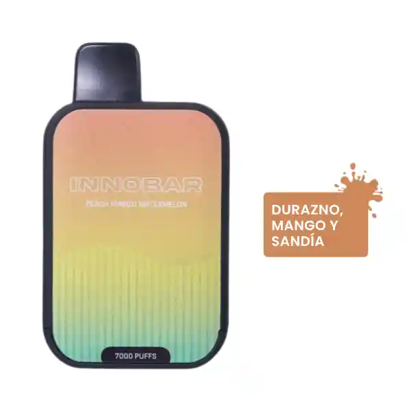 Vaporizador Innobar Peach Mango Pineapple 7000puffs.