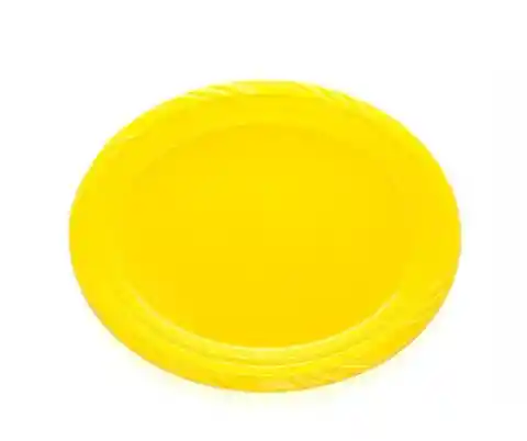 Bandeja Ovalada Amarilla