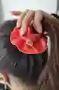 Scrunchies De Lino Coral