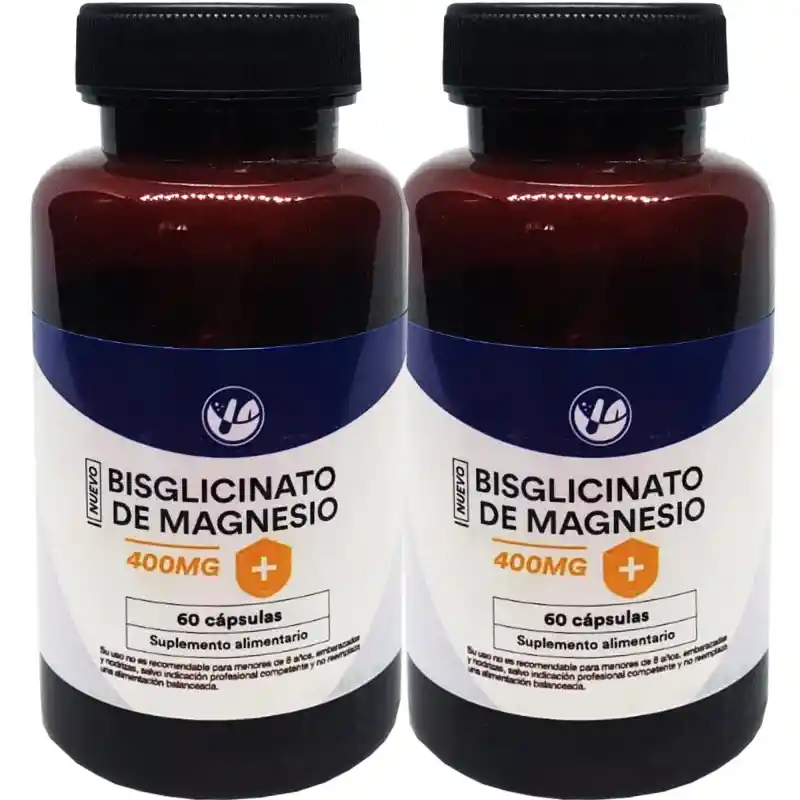 Bisglicinato De Magnesio Cap 400 Mg X 60