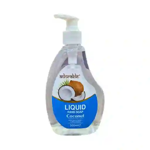 Adorable Jabón Liquido Para Manos Coconut 500 Ml
