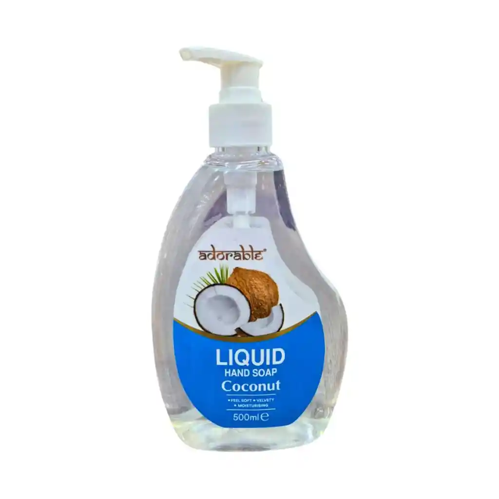 Adorable Jabón Liquido Para Manos Coconut 500 Ml