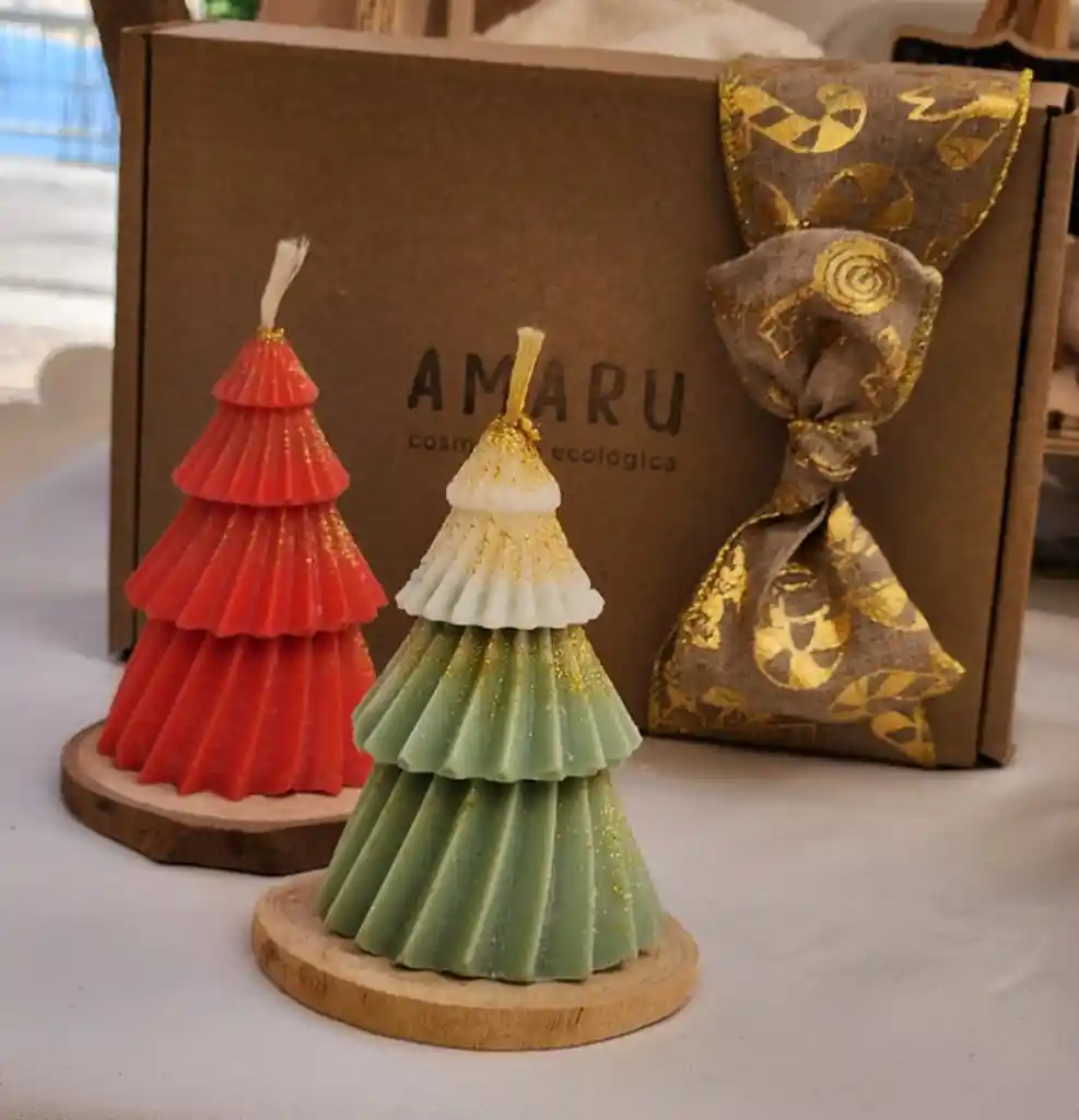 Velas Pino De Navidad