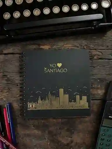 Libreta Anillada Folia · Santiago