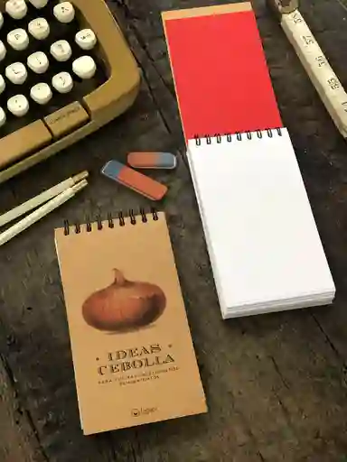 Libreta Anillada · Ideas Cebolla