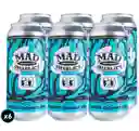 6-pack West Coast Ipa Lata 473cc Cervecería Artesanal Mad Charlie's Valdivia