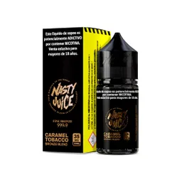 E-liquid Bronze Blend Caramel Tobacco Salt 35mg 30ml - Nasty Juice