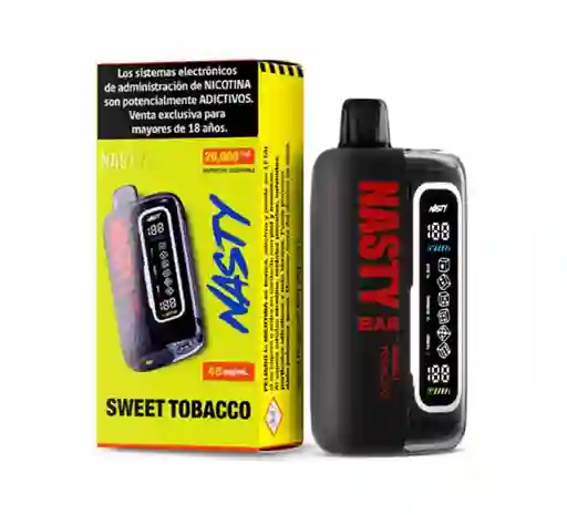 Vaper Nasty Bar 20000 Puffs Sweet Tobacco Con Nicotina