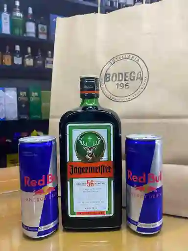 Promo Jager + 2 Redbull